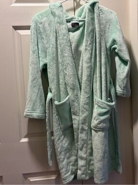 Eddie Bauer Light Green Kids Robe